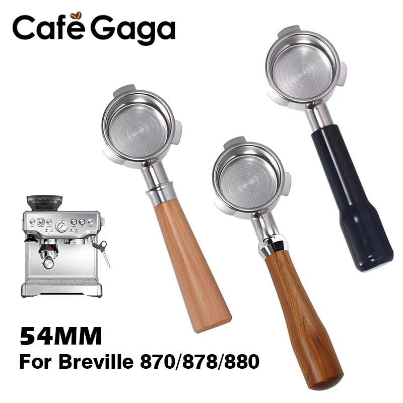 Breville Espresso Bes870 - Portafilter sem fundo de café 54mm,