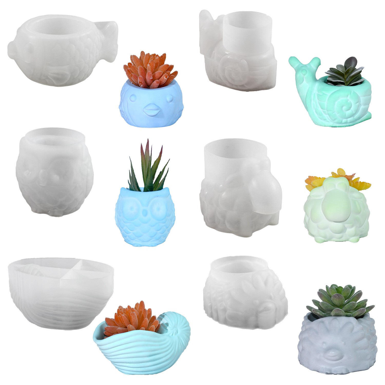 Molde de silicone para vaso de - Potsticker Mold avaliação e preço