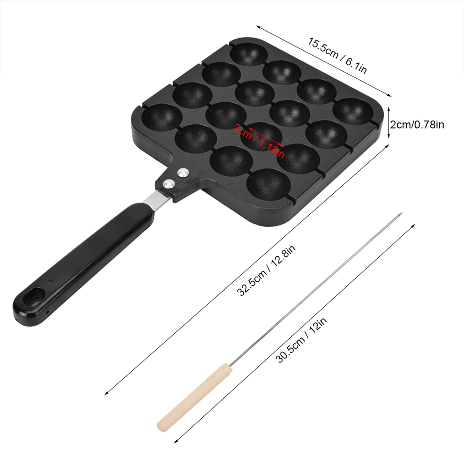 Assadeira antiaderente para ta - Takoyaki Grill Plate avaliação e preço